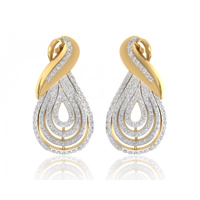 Aashika Gold & Diamond Earring